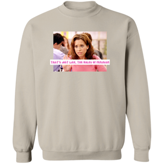 Rules of Feminism The Plastics Sweatshirt, Mean Girls crewneck, Gretchen Wieners Shirt, On Wednesdays We Wear Pink, 90s Vintage Mean Girls