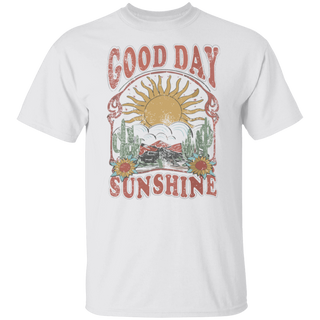 Good Day Sunshine Tee, Sun Graphic Tee, Sun T Shirt, Boho Tee, Retro 70s Style Shirt, Hippie Shirts, Oversized Tee