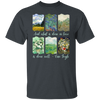 Van Gogh Shirt Vintage Aesthetic Claude Monet Renaissance Shirt Artist Gifts Painting Cottagecore Dark Academia Clothing Bookish Tshirts