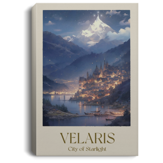 Night Court Printed Poster/ Canvas, Velaris Print
