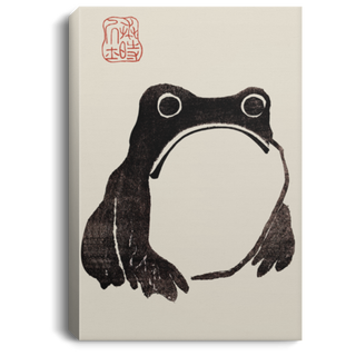 Japanese Frog Print, Vintage Wall Art, Japanese Frog Poster