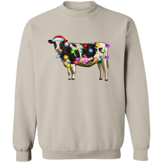 Christmas Sweatshirt,Cute Cow Christmas Sweatshirt,2023 Merry Christmas,Merry Christmoos,2023 Happy New Year,Christmas Gift,Christmas Light