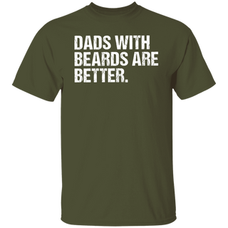 Funny Dad Shirt, Fathers Day Gift, Dads With Beards Are Better, Gift For Dad, Cool Dad Shirt, New Dad Gift, Fathers Day Shirt,Funny Dad Gift