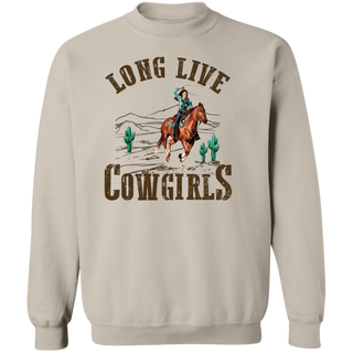 Long Live Cowgirls Sweatshirt, Western Boho Sweatshirt, Country Girl Hoodie, Country Music Shirt, Country Concert Shirt, Rodeo Shirt