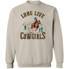 Long Live Cowgirls Sweatshirt, Western Boho Sweatshirt, Country Girl Hoodie, Country Music Shirt, Country Concert Shirt, Rodeo Shirt