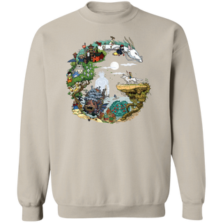 Spirited Away Ghibli Sweatshirt, Ghibli No Face Shirt, Anime shirt