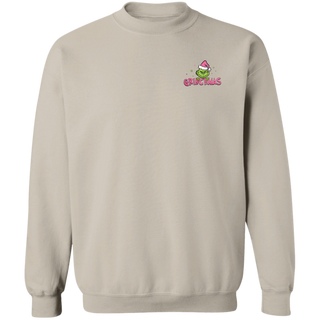 Grinch Pink  Sweatshirt
