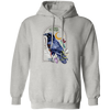 Raven Bird Hoodie, Dark Academia Clothing