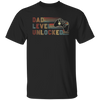 Dad Level Unlocked Shirt, Funny New Dad T-Shirt, Dad Gaming Shirt, First Time Dad, Father's Day Gift Idea, New Super Dad Announcement Shirt