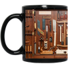 Gift For Carpenter Lover Carpenter Toolbox Set Black Mug