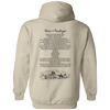 2 Sides Zach Bryan Fear and Friday G185 Pullover Hoodie
