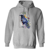 Raven Bird Hoodie, Dark Academia Clothing