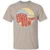 Here Comes The Sun T Shirt For Women, Travel Beach Vacation Shirt, Sunshine Shirt, Beatles Retro Shirt, Motivational Shirt, Gift For Her