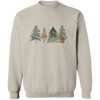 Watercolor Christmas tree Sweatshirt, Christmas Sweatshirt, Gift Idea, minimal Christmas Sweater, Christmas Gift, holiday apparel