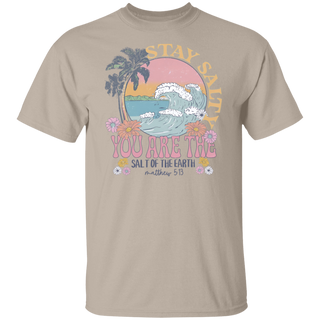 Stay Salty Christian Shirts Christian T Shirts Bible Verse Shirt Jesus Shirt Oversized Graphic Tee Christian Apparel Gifts