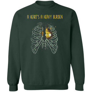 A Heart's A Heavy Burden Sweatshirt, Howls Castle Shirt, Miyazaki sweatshirt, Sophie Hatter quote, Anime Hoodie, Ghibli studio shirt, Gift