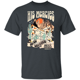 Boho Christian Christian Shirt, Bible Verse Shirt Trendy Christians Shirt Jesus Apparel Faith Based Shirt His Mercies Are New