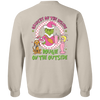 Grinch Pink  Sweatshirt