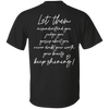 Let Them Inspirational Shirt