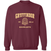 Marroon Gryffindor G180 Crewneck Pullover Sweatshirt