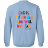 Black Signature God Is Within Her She Will Not Fall Sweatshirt