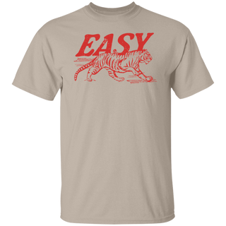 Easy Tiger Tee UNISEX Vintage Inspired Shirt Trendy Tiger T Shirt Retro Festival Clothing Oversized Tee Boho Hippie Clothes