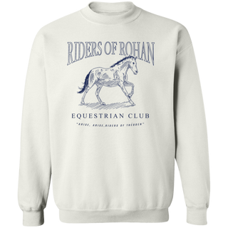 Riders Of Rohan Equestrian Club Sweatshirt | LOTR Fantasy Merch Aragorn Frodo Elven Elrond The Fellowship Bookish Shirt Hobbit Art gift