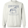 Riders Of Rohan Equestrian Club Sweatshirt | LOTR Fantasy Merch Aragorn Frodo Elven Elrond The Fellowship Bookish Shirt Hobbit Art gift