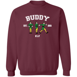 Buddy Elf Christmas Sweatshirt, Merry Christmas Sweater, Christmas Buddy Shirt, Christmas Hoodie, Winter Sweatshirt, Christmas Family Shirt