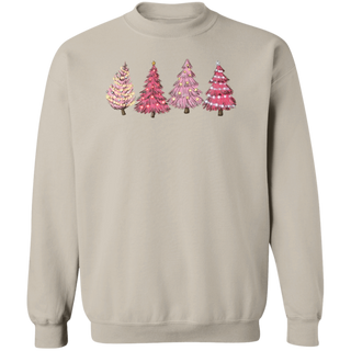 Pink Tree Xmas Sweatshirt