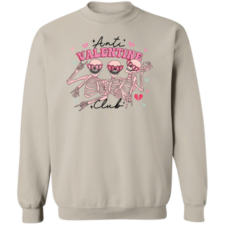 Anti Valentine Club Sweatshirt Sand