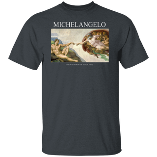 Michelangelo Creation Of Adam Shirt Italian Art T Shirt Clothes Art Lover Gift Classic Art Tee Famous Artist Renaissance