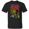 Attack Alien T-Shirt Unisex Horror Movie Shirt Heavy Metal Funny Shirts. Scary Halloween Shirt Music Spooky Cute Space