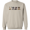 Highland cow football Sweatshirt