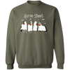 Horse Sheet Sweatshirt, Halloween Ghost Horses Shirt, Horse Lover Fall Gift, Spooky Horse Halloween Gifts, Western Halloween Shirt