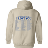 Different Ways Say Love You Hoodie