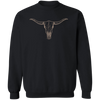 Boho, Cowgirl, Boho, Bull Skull Sweatshirt, Cowgirl Sweatshirt, Western Shirt, Rodeo Shirt, Western, Cowgirl, Country Shirt, Cowgirl Gift,