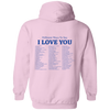 Different Ways Say Love You Hoodie