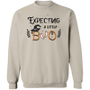 Expecting a Little Boo Sweatshirt, Halloween Pregnancy Hoodie, Maternity Costume Gift for Halloween Party, Halloween Maternity Sweater