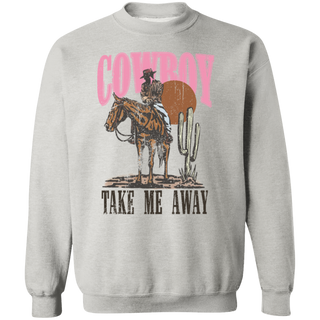 Western Sweatshirt Country Girl Sweatshirt American Western Sweatshirt Coastal Cowgirl Cactus Sweatshirt Girly Western Nashville Sweatshirt
