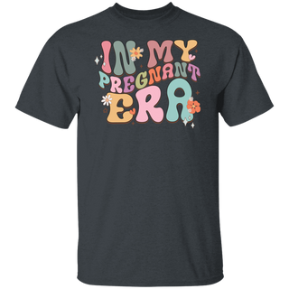 In My Pregnant Era Shirt, Pregnancy Shirt, Gift For New Mom, Pregnant Woman Shirt, Baby Reveal T-Shirt, Mother's Day Gift