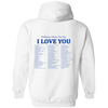 Different Ways Say Love You Hoodie