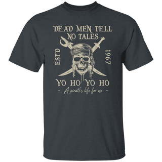 Vintage Dead Men Tell No Tales Shirt, Pirates shirt