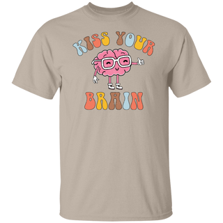 Funny Teacher Shirt, Kiss Your Brain Shirt, Teacher Appreciation Gift, Back To School, Special Education Teacher Shirts