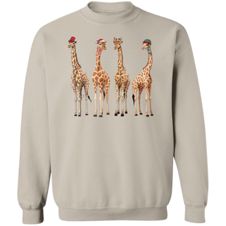 Womens Christmas Sweatshirt, Funny Christmas Shirt, Giraffe Shirt, Holiday Sweaters, Christmas Gift, New Year Shirt, Cute Christmas Sweater