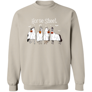 Horse Sheet Sweatshirt, Halloween Ghost Horses Shirt, Horse Lover Fall Gift, Spooky Horse Halloween Gifts, Western Halloween Shirt