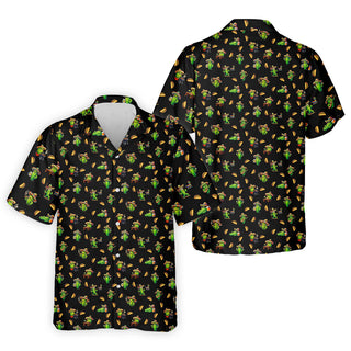 Mexican Mustach Funny Cactus Cinco De Mayo Celebration Fiesta Themed Golf Hawaiian Shirt HG s For Men