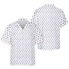 Blue And Pink Naughty Stick People White Hawaiian Shirt HG   s For Men  Golf Gift For Men