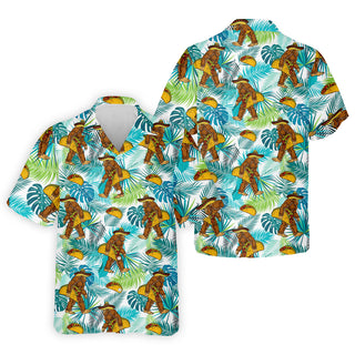 Funny Bigfoot Taco Sombrero Cinco De Mayo Celebration Fiesta Themed Tropical Vibe Golf Hawaiian Shirt HG s For Men