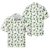 St Patrick's Day Leprechaun Character Golf And Beer White Golf Hawaiian Shirt HG   Fun Golf Hawaiian Shirt HG s For Men    For Men